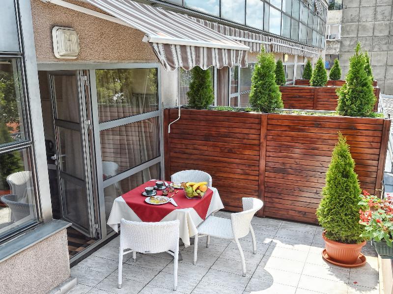 Balkan Hotel Garni Belgrado Exterior foto